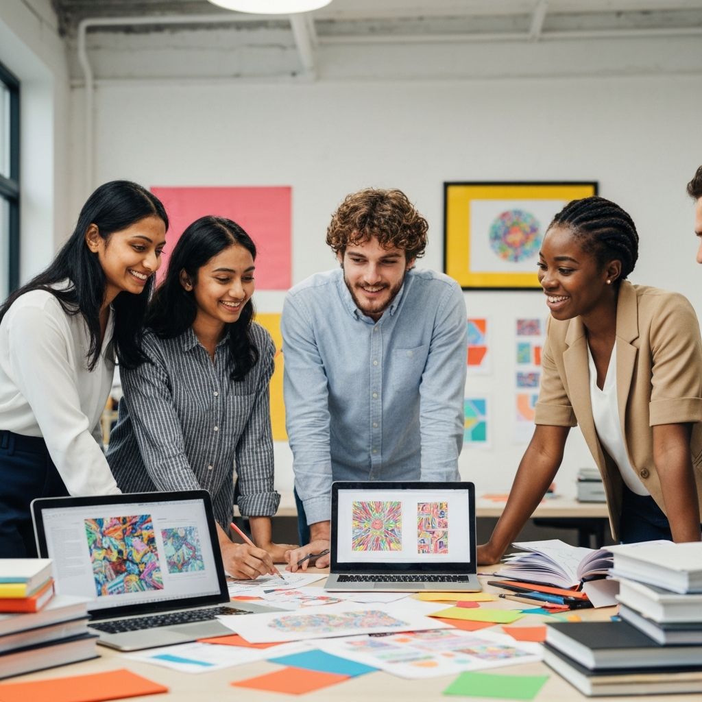 Langit Books team collaboration